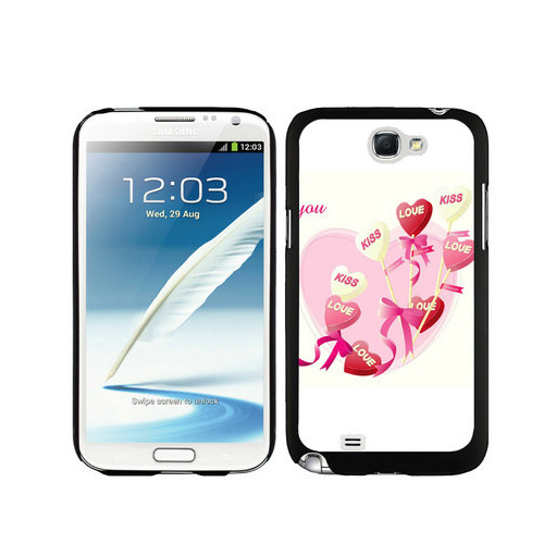 Valentine Lollipop Love Samsung Galaxy Note 2 Cases DSJ